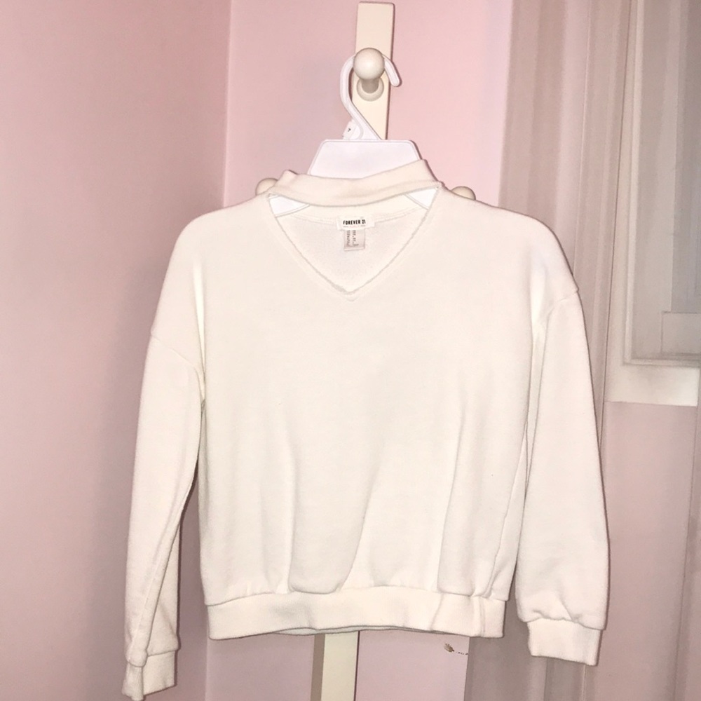 White Forever 21 Sweater!